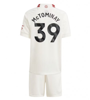 Manchester United Scott McTominay #39 Tredjeställ Barn 2023-24 Kortärmad (+ Korta byxor)